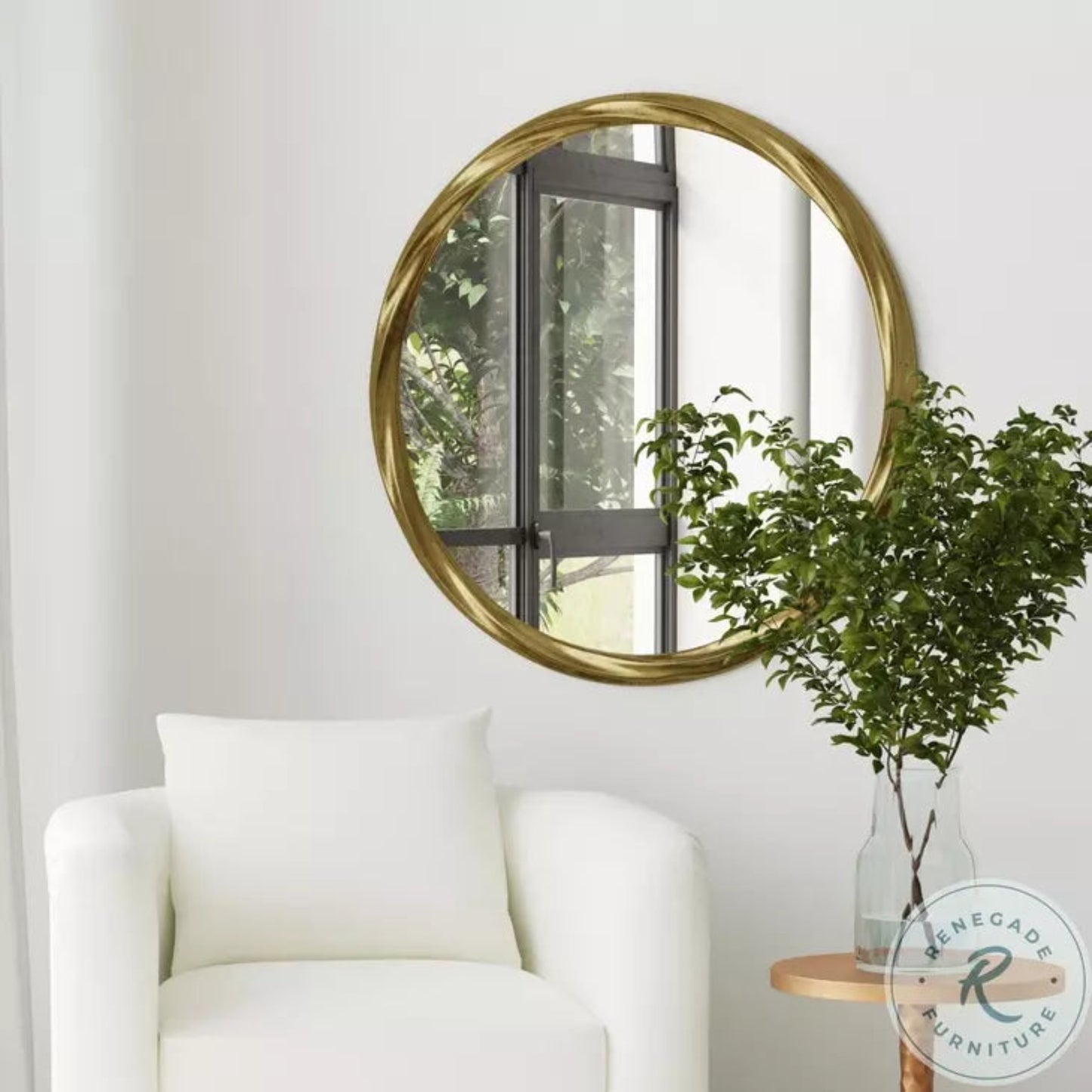 Beekman Hill Gold Mirror